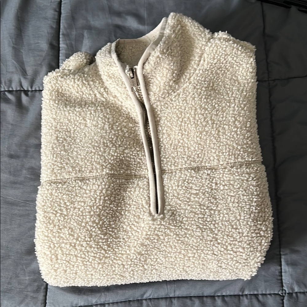 Weatherproof Fleece Quarter Zip Size Medium